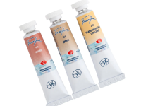 Набор акварели "Белые Ночи" Кожа 3 тубы x10 мл, пластиковый коррекс