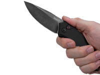 Полуавтоматический складной нож Kershaw Launch 1, сталь Crucible CPM® 154, рукоять анодированный алюминий, чёрный