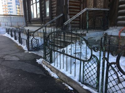 Ограда палисадника