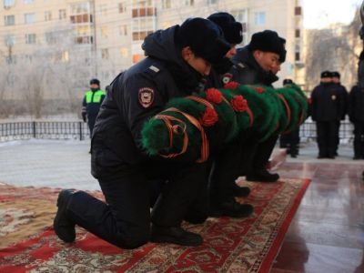 В МВД по Якутии почтили память сотрудников, погибших при исполнении служебного долга