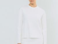 Джемпер плотной вязки, Белый