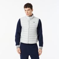 Мужской стёганный жилет Lacoste с высоким воротом