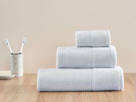 Полотенце махровое Vincenza, голубое