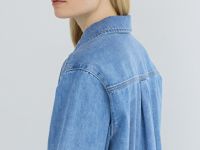 Джинсовая рубашка, Голубой