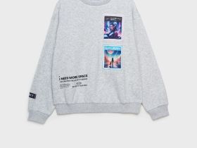 Толстовка трикотажная для девочек