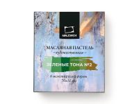 Набор пастели масляная Малевичъ "Graf'Art" профессиональная, зеленые тона №2, 6 шт