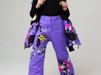 Комплект текстильный с полиуретановым покрытием для девочек: куртка, брюки