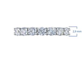 Классическое кольцо из белого золота э4712кц03142100_white