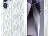 Чехол DKNY Double layer Grid Pattern для Galaxy S25 Ultra белый