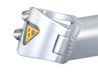 Консольный багажник Topeak RX BeamRack с боковыми рамками (серебристый)