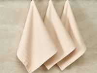 Комплект махровых полотенец Laura, бежевый