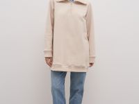 Толстовка из хлопка на молнии