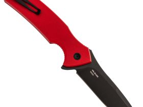 Складной нож Mr.Blade Hellcat blackwash сталь VG-10, рукоять Red G10