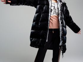 Фуфайка трикотажная для девочек (футболка с длинными рукавами)