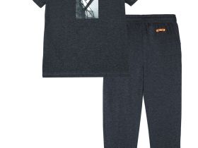 Комплект трикотажный для мальчиков: фуфайка (футболка), брюки