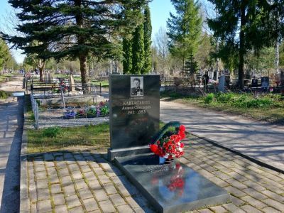 Могила Героя Советского Союза А.С.Кавтаськина