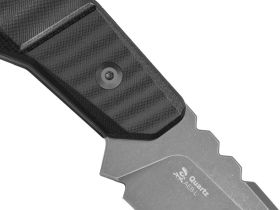 Туристический нож Kizer Quartz, сталь AEB-L, рукоять G10, черный