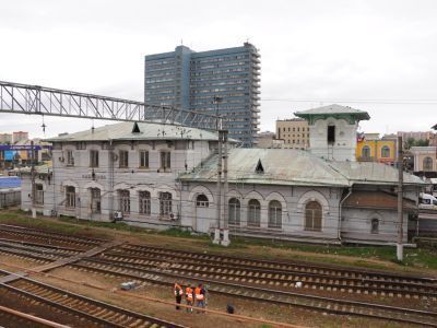 Здание железнодорожного вокзала станции «Одинцово», 1898-1899 гг., архитектор  Л.Н. Кекушев