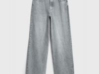 Джинсы со средней посадкой, Бежевый