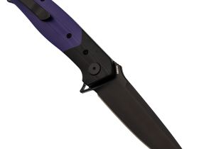 Складной нож Bestech Knives Swordfish, сталь 14C28N, рукоять G10, черный/фиолетовый