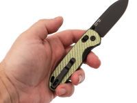 Складной нож Kizer Drop Bear, сталь Nitro-V, рукоять G10/карбон