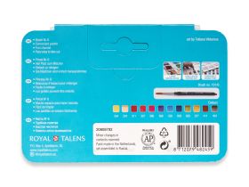 Набор акварельных красок Van Gogh "Нижний Новгород" 12 цв кювета + кисть пластиковый короб