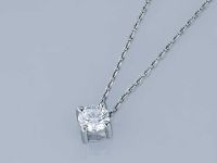 Классическая подвеска из белого золота э4012пд02121100_white