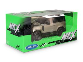 24110W Игрушечная машинка Welly Land Rover Defender 2020