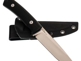 Нож Hot Knife Barn S, сталь 9Cr18MoV, рукоять G10, черный
