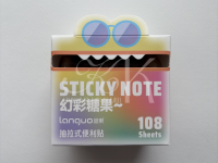 Блок с липким слоем Languo, 70*50мм, 105 листов, ассорти 5