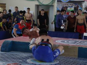 Три юношеские команды по мас-рестлингу завоевали все путёвки на Игры Манчаары