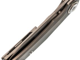 Складной нож Dr.Tech D4281G, сталь M390, рукоять TC4, серый