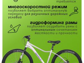 Женский велосипед Cord 5 Bike M300 26, год 2025, цвет Фиолетовый