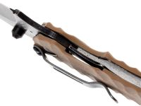 Нож складной Shuffle II - KERSHAW 8750TTANBW, сталь 8Cr13MoV c покрытием BlackWash™, рукоять термопластик GFN коричневого цвета