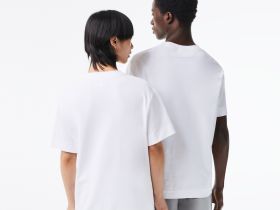 Футболка Lacoste унисекс из органического хлопка