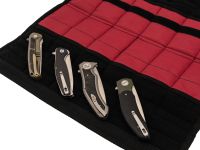 Сумка для 12 ножей с замком KTB, красная