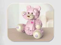 JK8133 Конструктор Розовый Мишка Тэдди