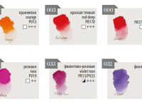 Набор акварели Малевичъ "Veroneze" ягоды, 6 цв*2,5 мл