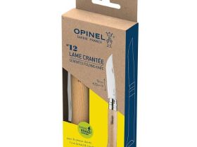 Складной нож Opinel  №12 Серрейтор, нержавеющая сталь, бук