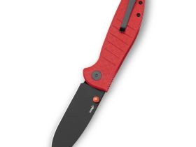 Складной нож Bestechman Goodboy, сталь D2, рукоять G10, красный