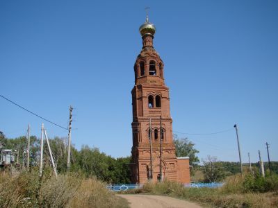 Колокольня церкви Спасско-Преображения