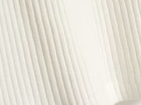 Поло в рубчик для девочек, Белый