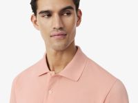 Мужское поло Lacoste из смеси эластичного органического хлопка