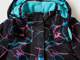 Комбинезон текстильный с полиуретановым покрытием для девочек