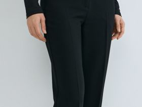 Расширенные книзу брюки, Черный