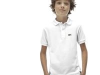 Детское поло Lacoste из хлопка Pique