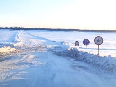 В Вилюйском районе Якутии открыли автозимник через реку на 3 километре дороги «Эдьигээн»