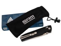 Складной нож SRM Terrier 258L-GB, сталь D2, рукоять G10