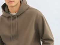 Худи с лёгким пич-эффектом, Коричневый