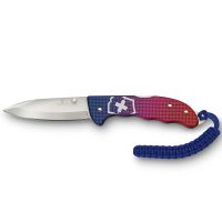 Складной нож Victorinox Evoke Alox, сталь 1.4116, рукоять алюминий, красно-синий